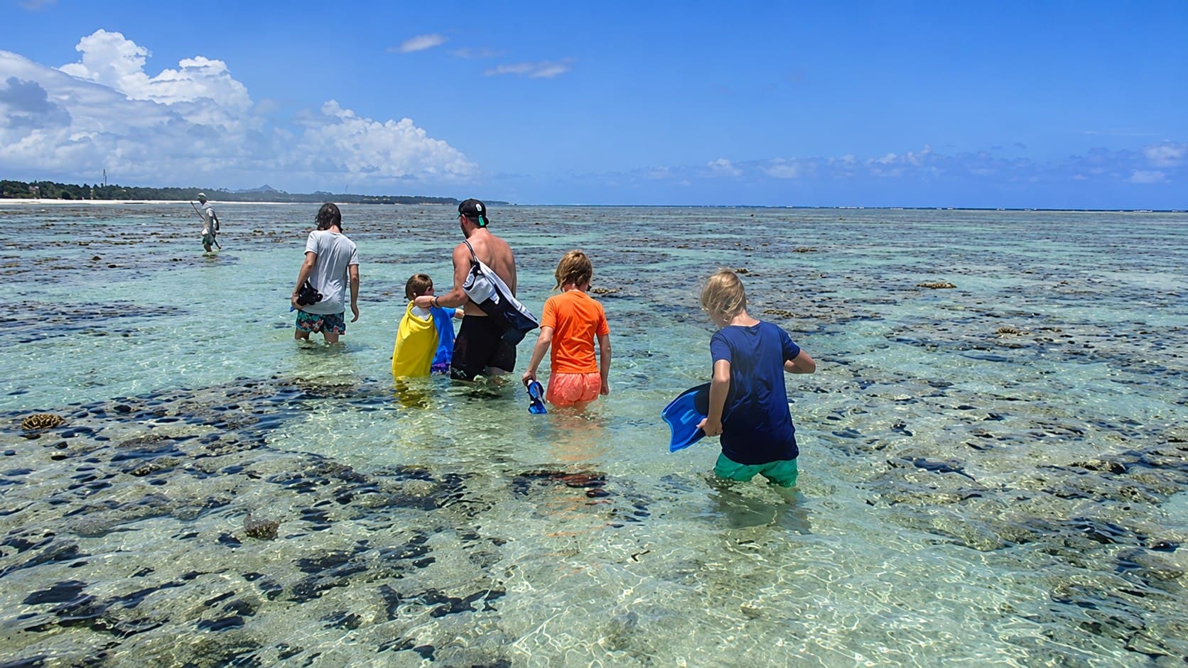 Village tour and reef walk near Kizimkazi